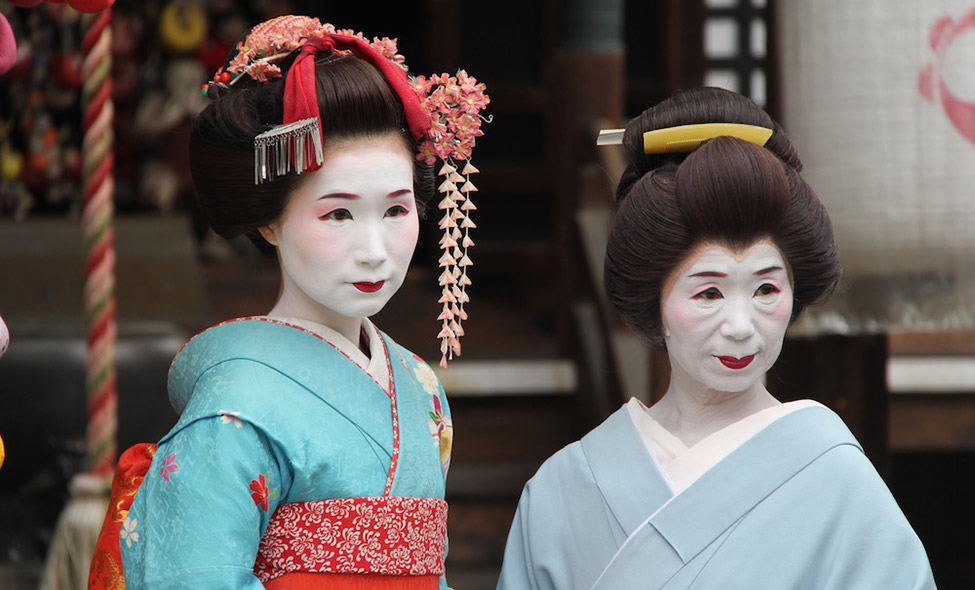 Duas gerações de Geishas em Kyoto. Foto: Fabiana Atallah
