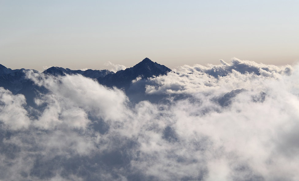 Os lindos Alpes do Norte começando a mostrar sua beleza. Foto: Fabiana Atallah
