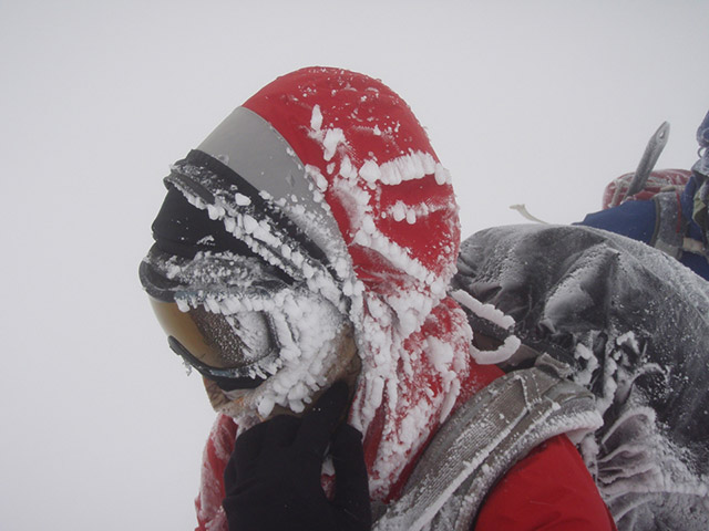 No ataque ao cume do Elbrus. Foto: Divulgaï¿½ï¿½o