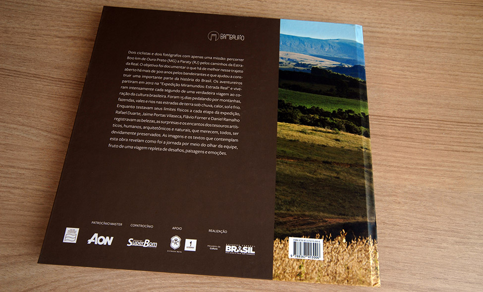 Livro revela as riquezas da Estrada Real em expedicao por bicicleta