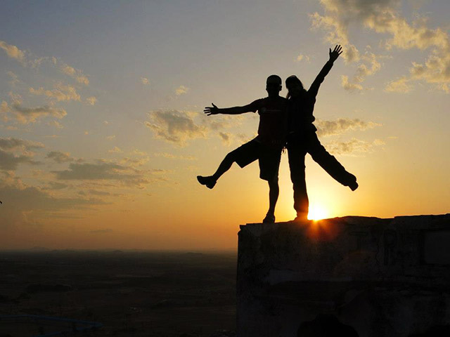 Foto: Karina e Pablo