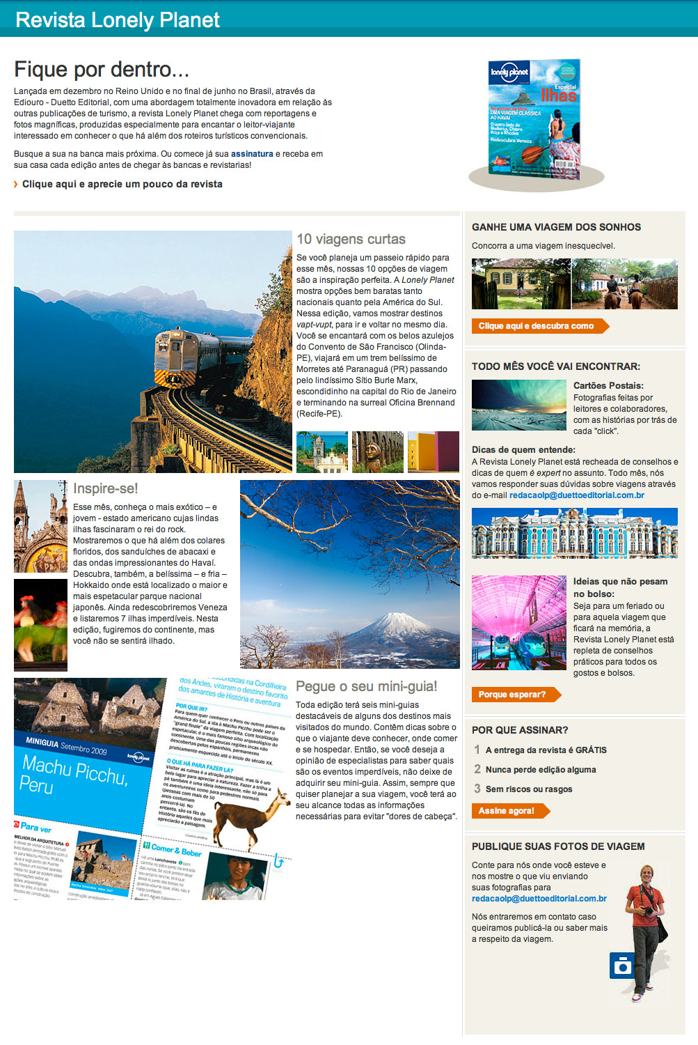 Revista Lonely Planet