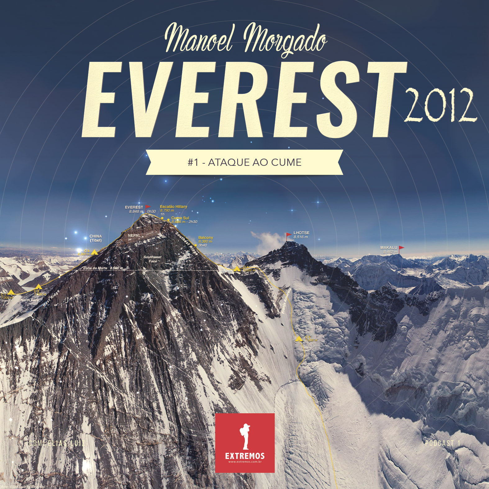 Podcast 1 - Manoel Morgado e o ataque ao cume do Everest