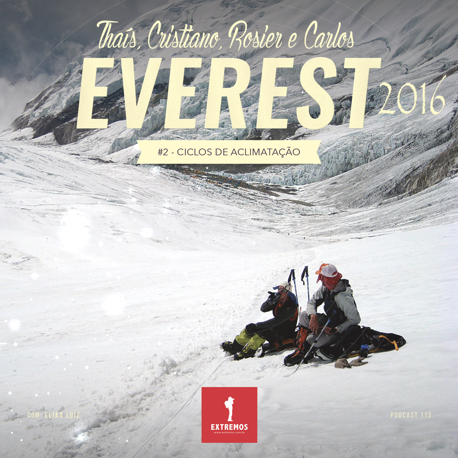 Podcast 113 - Everest 2016 #2 - Ciclos de Aclimatação