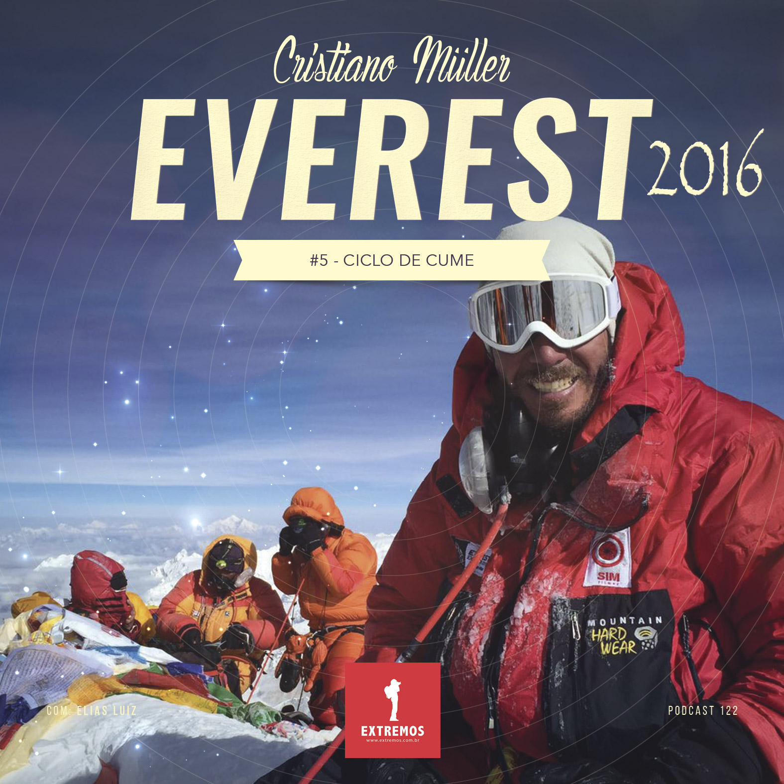 Podcast 122 - Everest 2016 #5 - Ataque ao Cume