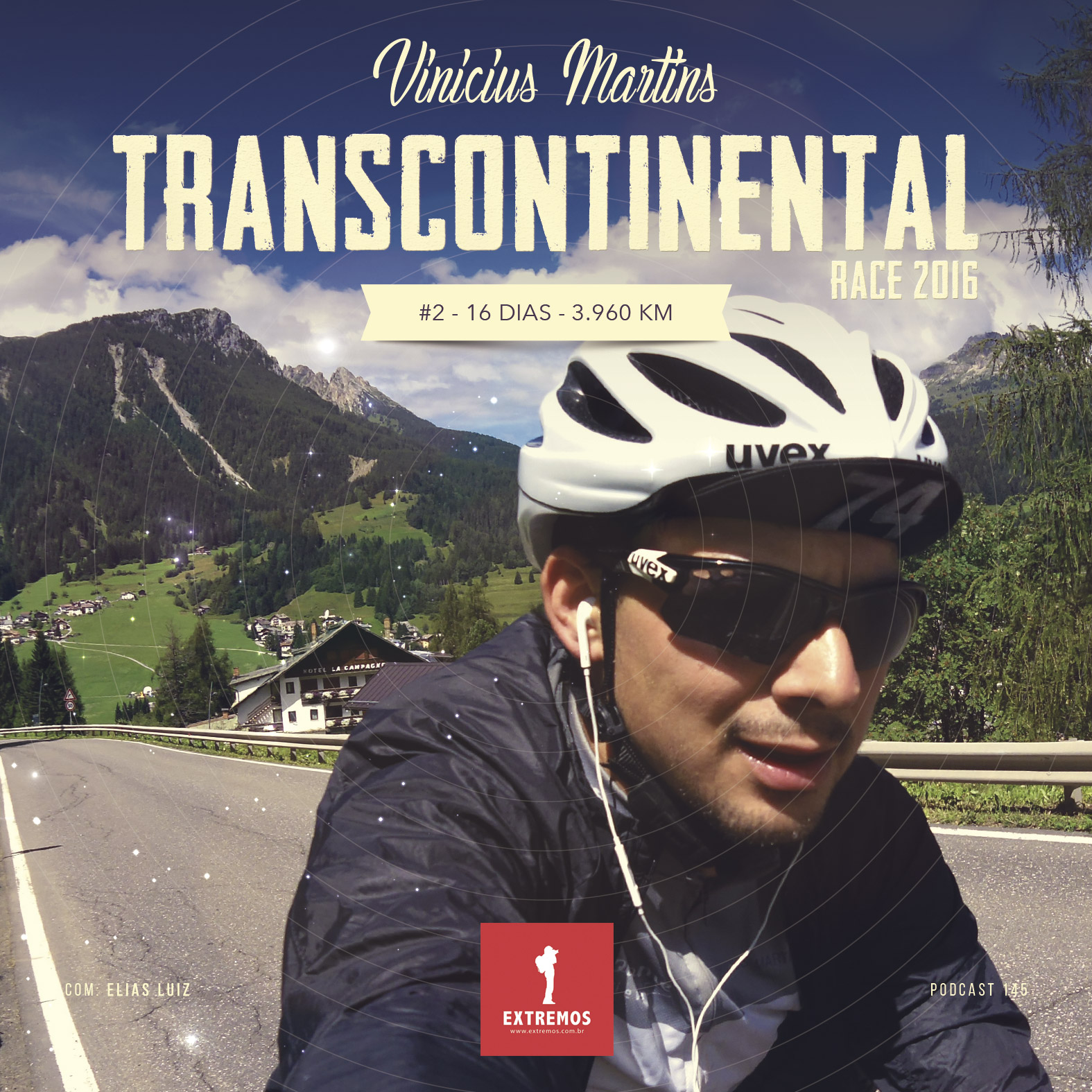 Podcast 145 - Transcontinental - #2 - 16 dias - 3.960 km