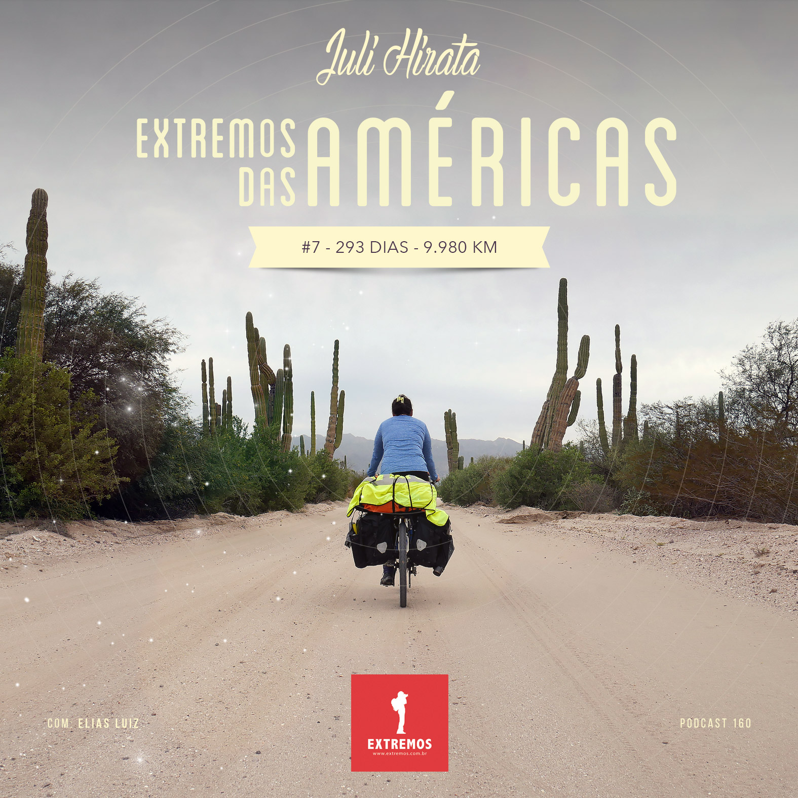 Podcast 160 - Extremos das Américas #7 - 293 dias - 9.980 km