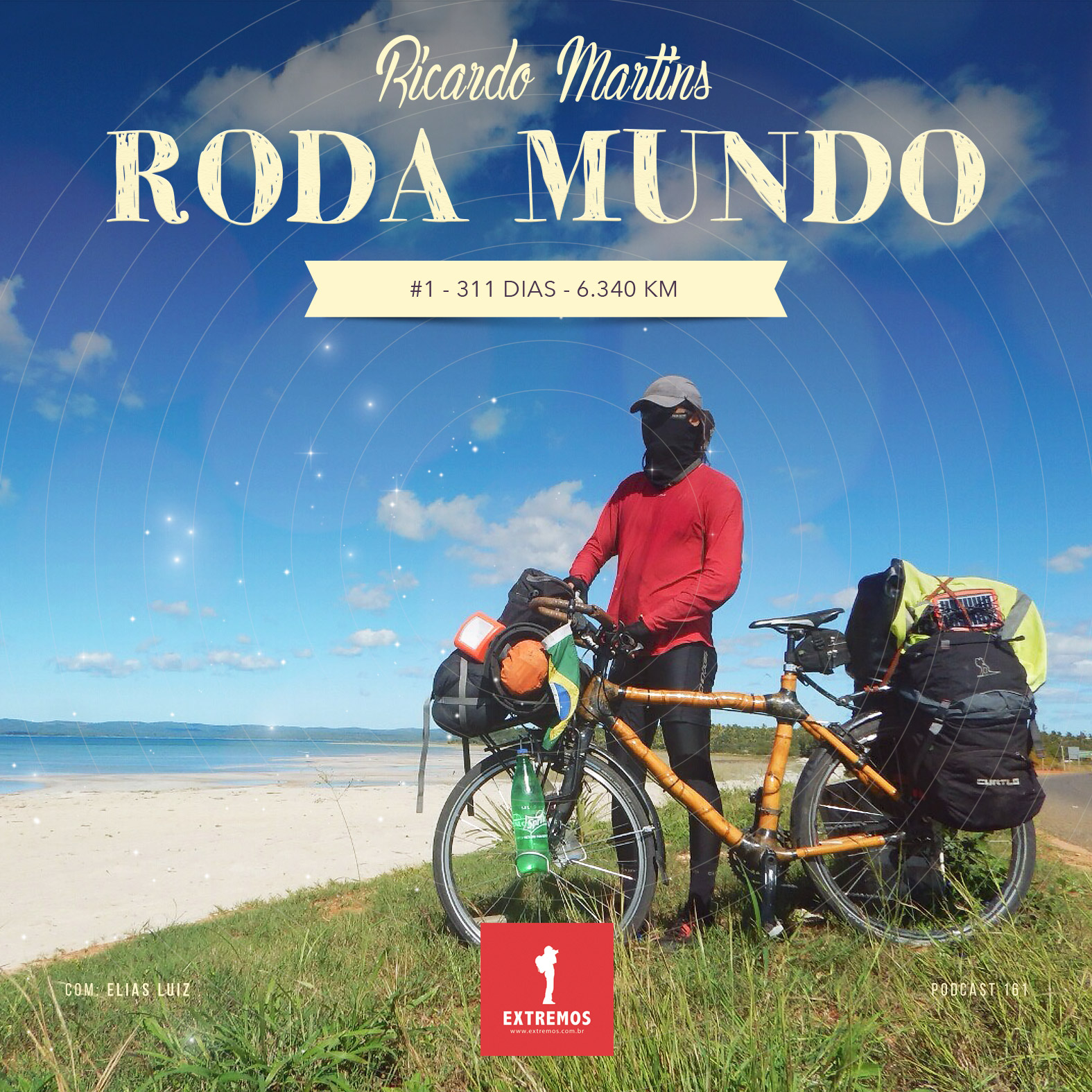 Podcast 161 - Roda Mundo #1 - 311 dias - 6.340 km