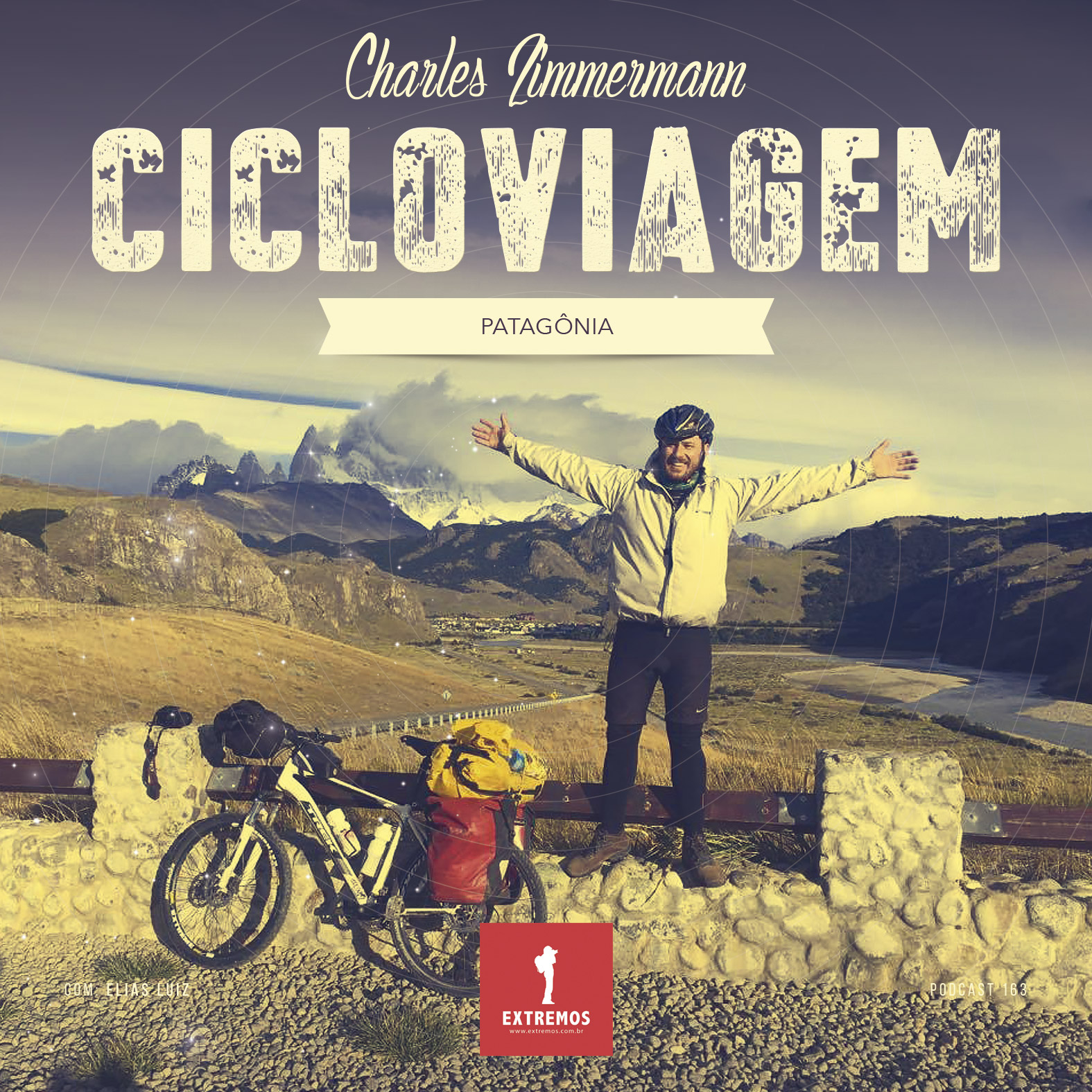 Podcast 163 - Cicloviagem #1 - Patagônia