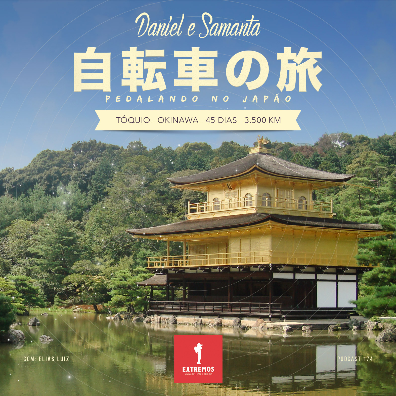 Podcast 174 - Pedalando no Japão #1 - Tóquio a Okinawa