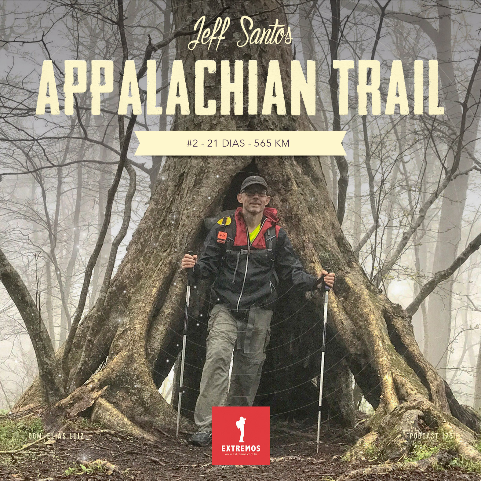 Podcast 176 - Appalachain Trail #2 - 21 dias e 565 Km