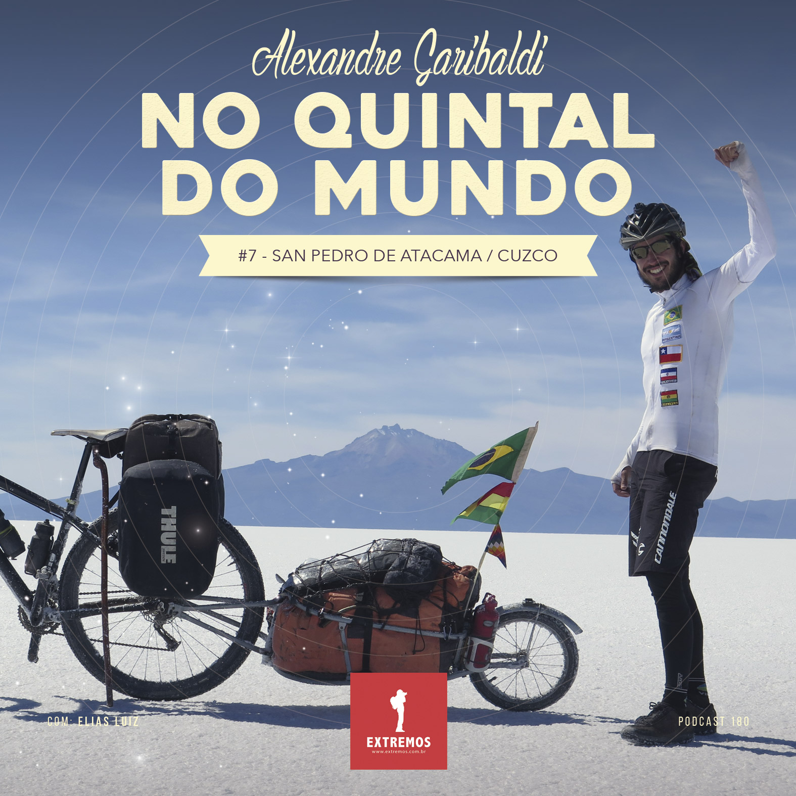 Podcast 180 - No Quintal do Mundo #7 - Atacama / Cusco