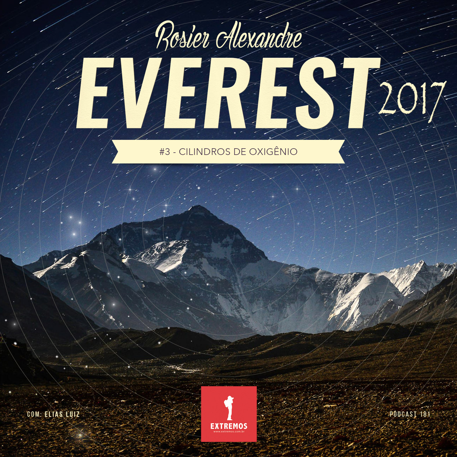Podcast 181 - Everest 2017 #3 - Ciclo de cume na Face Norte