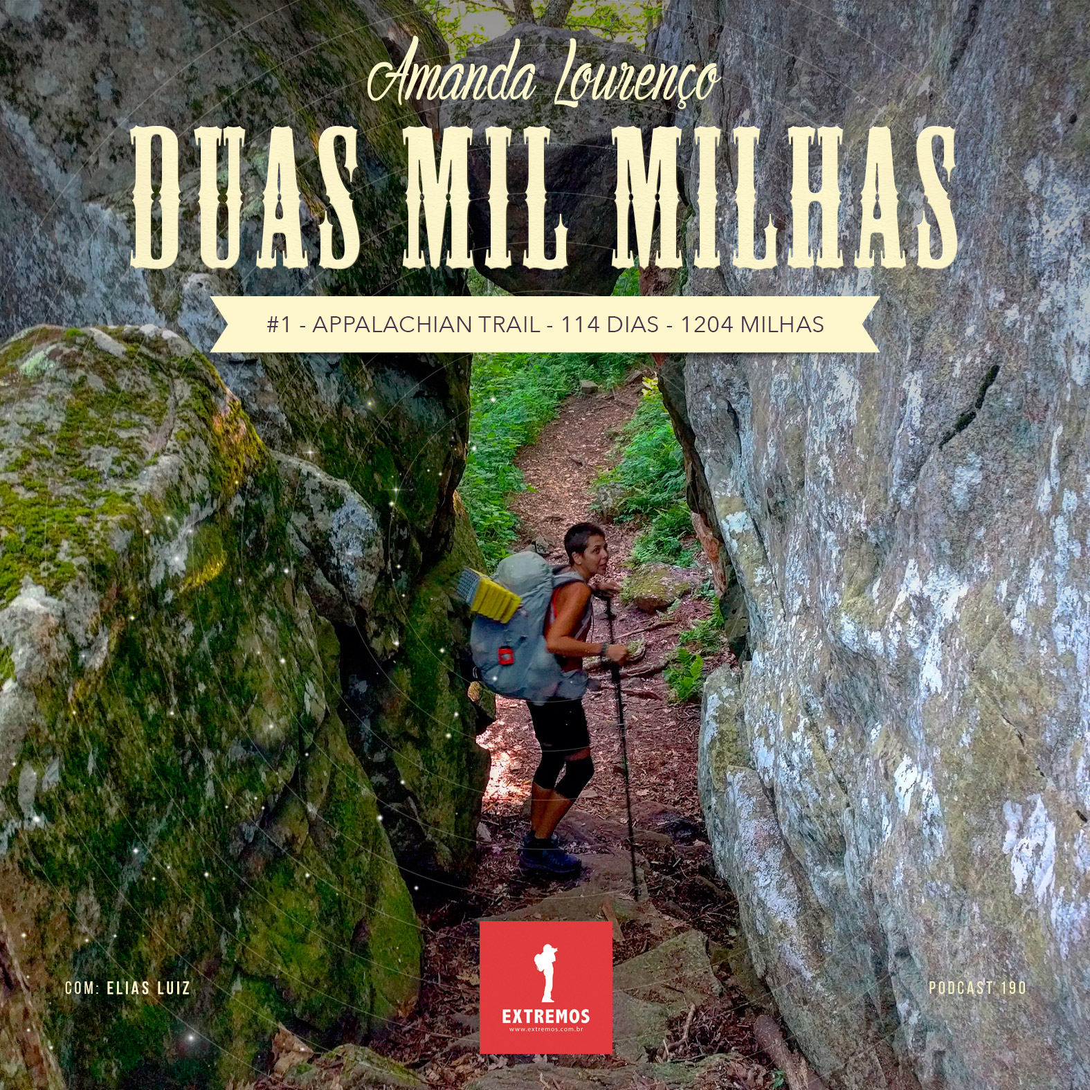 Podcast 190 - Duas Mil Milhas #1 - 114 dias e 1.204 milhas