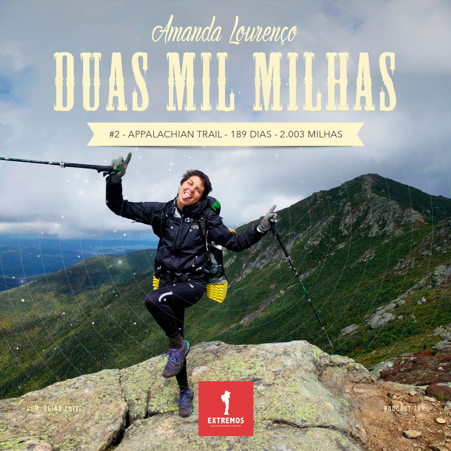 Podcast 197 - Duas Mil Milhas #2 - 189 dias e 2.003 milhas