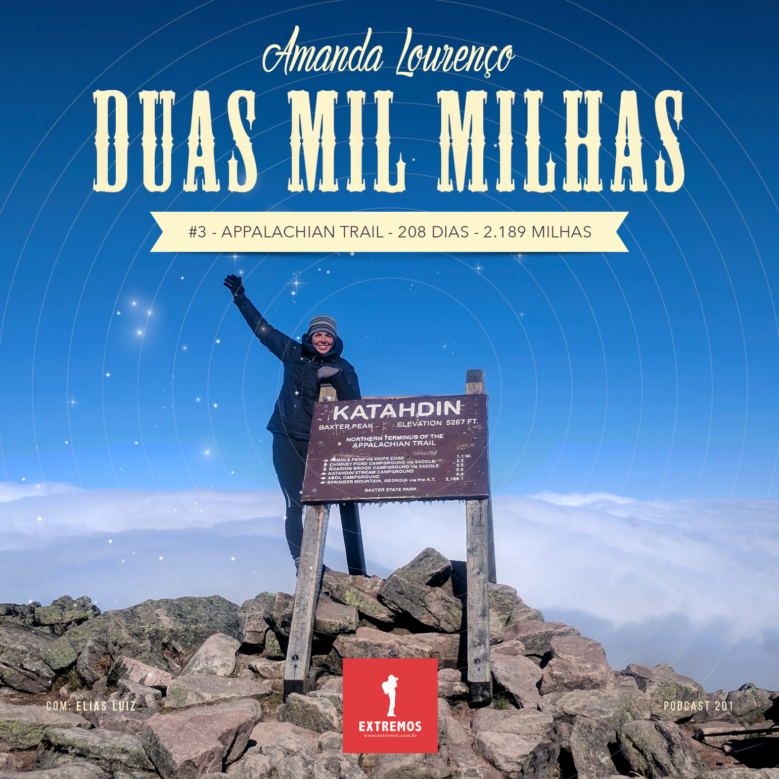 Podcast 201 - Duas Mil Milhas #3 - 208 dias e 2.189 milhas