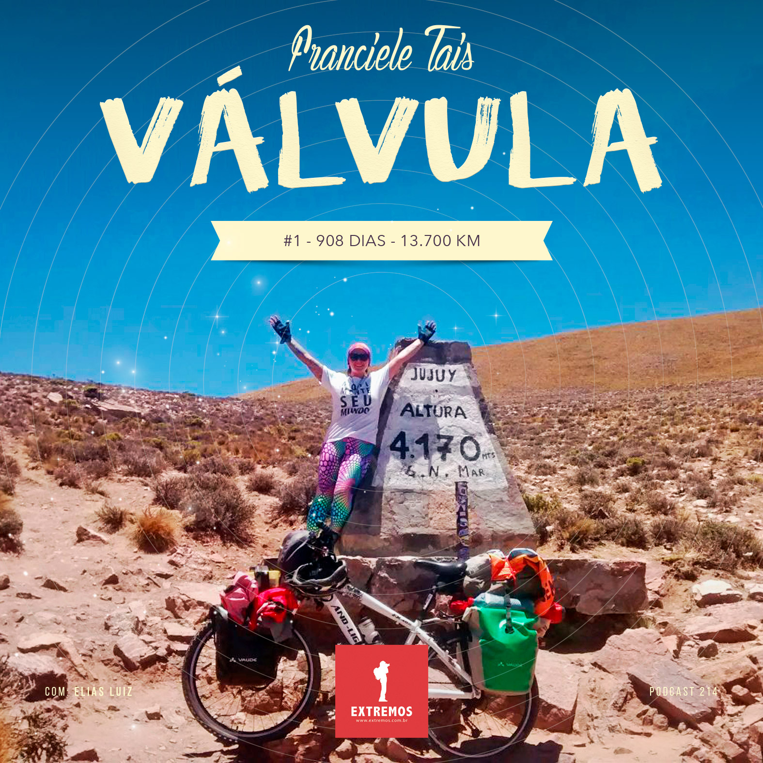 Podcast 214 - Válvula #1 - 908 dias - 13.700 km