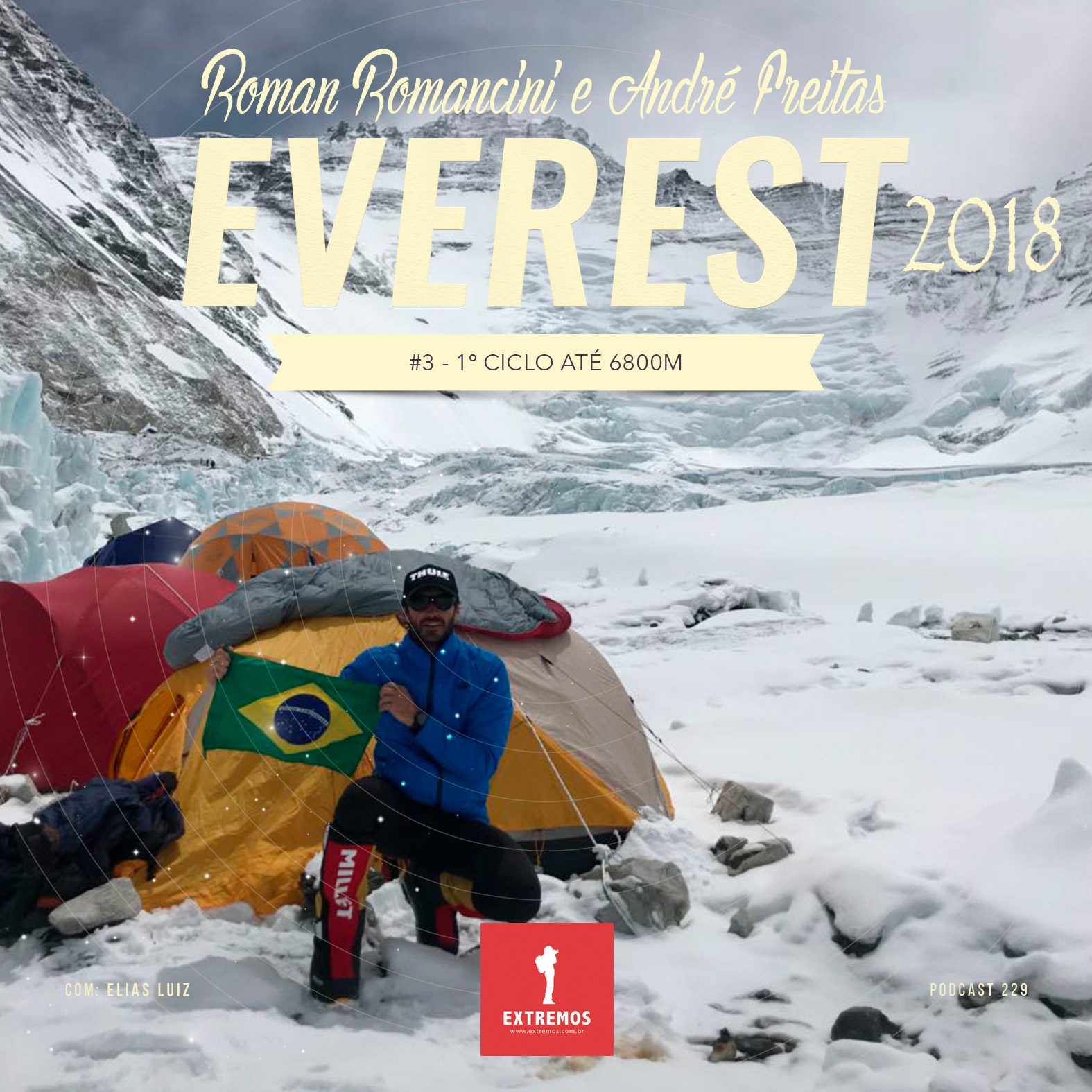 Podcast 229 - Everest 2018 #3 - 1º Ciclo até 6800m