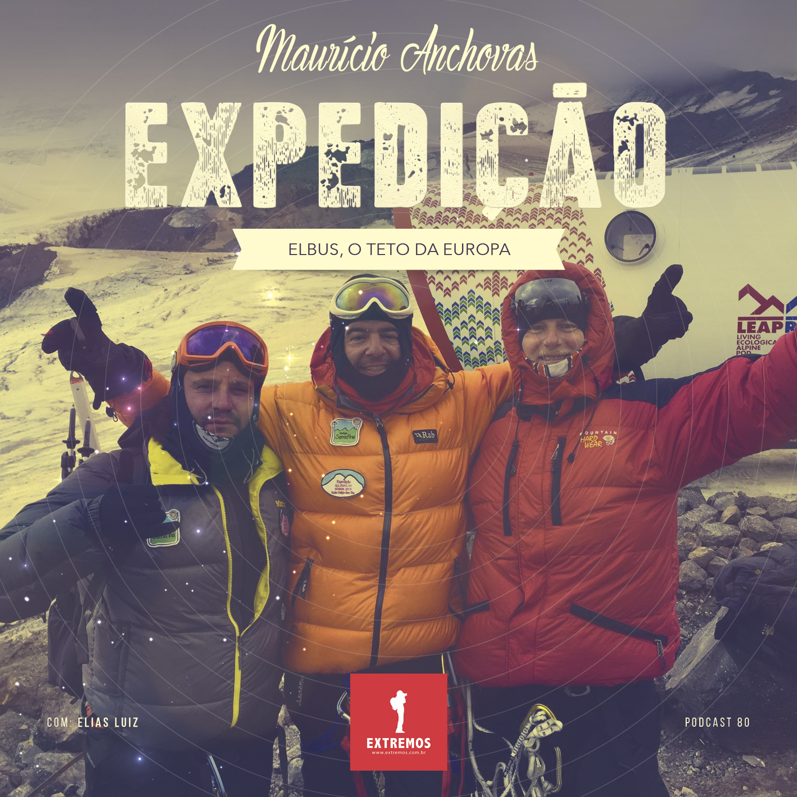Podcast 80 - Elbrus com Maurício Anchovas