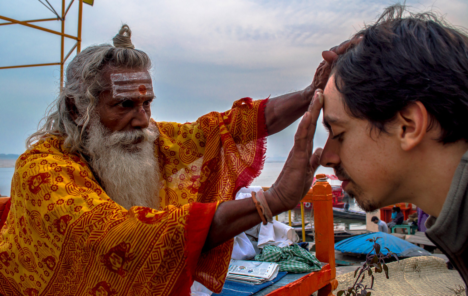 Guru do Rio Ganges.