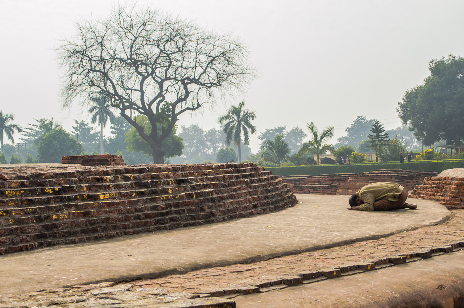 Cidade de Sarnath, onde Buda deu seu primeiro sermão.
