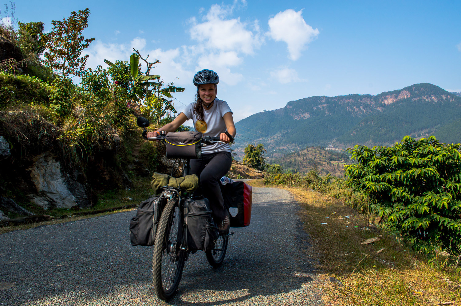 Foram 8km de subida puxada para chegar em Bandipur