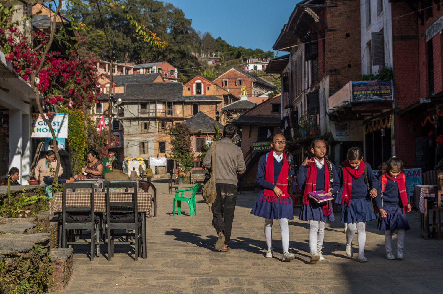 Cidade antiga de Bandipur.