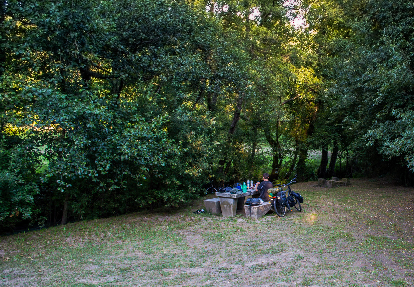 Primeiro diocamping na Espanha.