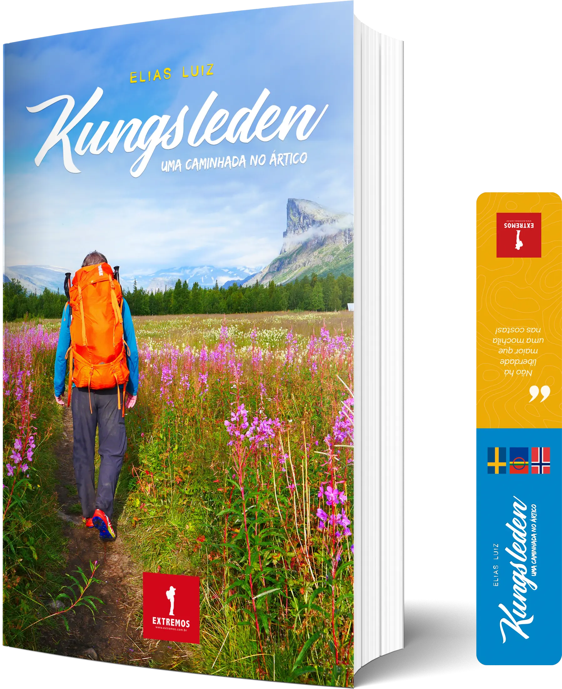 Capa do livro Kungsleden — Uma caminhada no Ártico