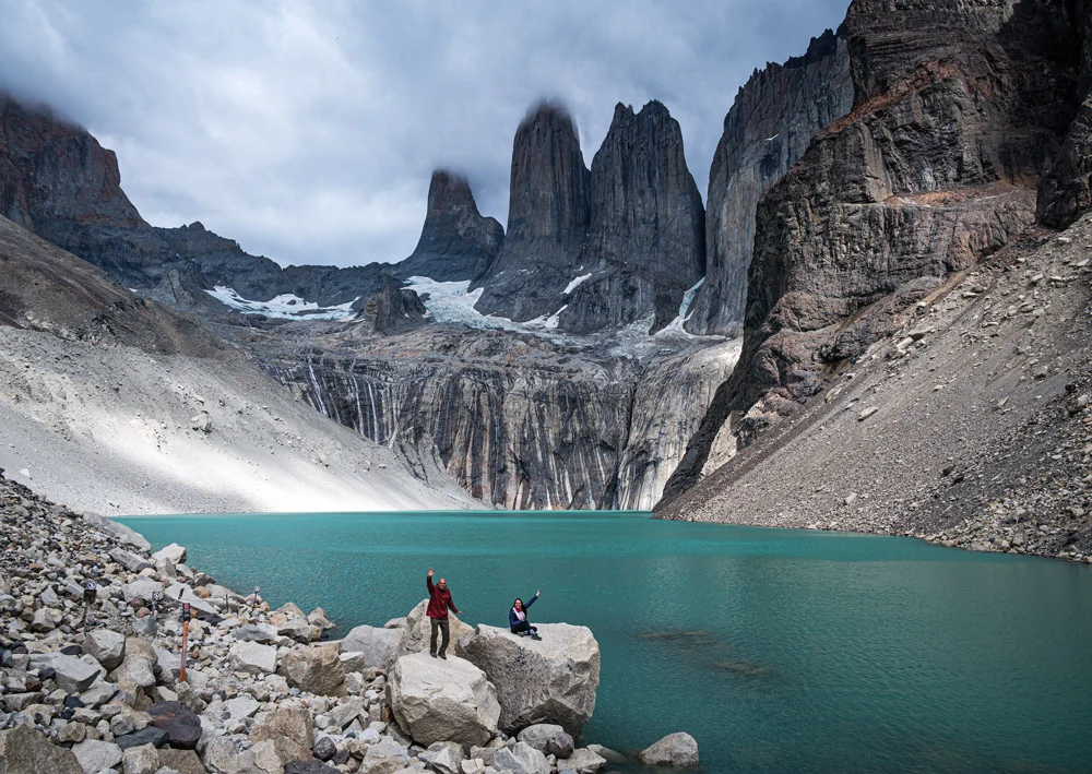Torres del Paine ao amanhecer