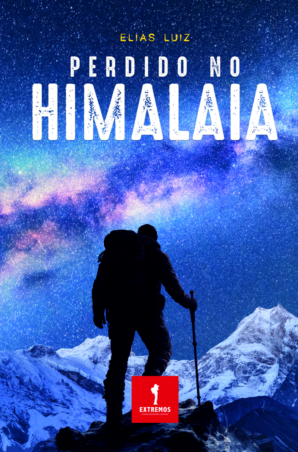 Capa do livro Perdido no Himalaia, de Elias Luiz