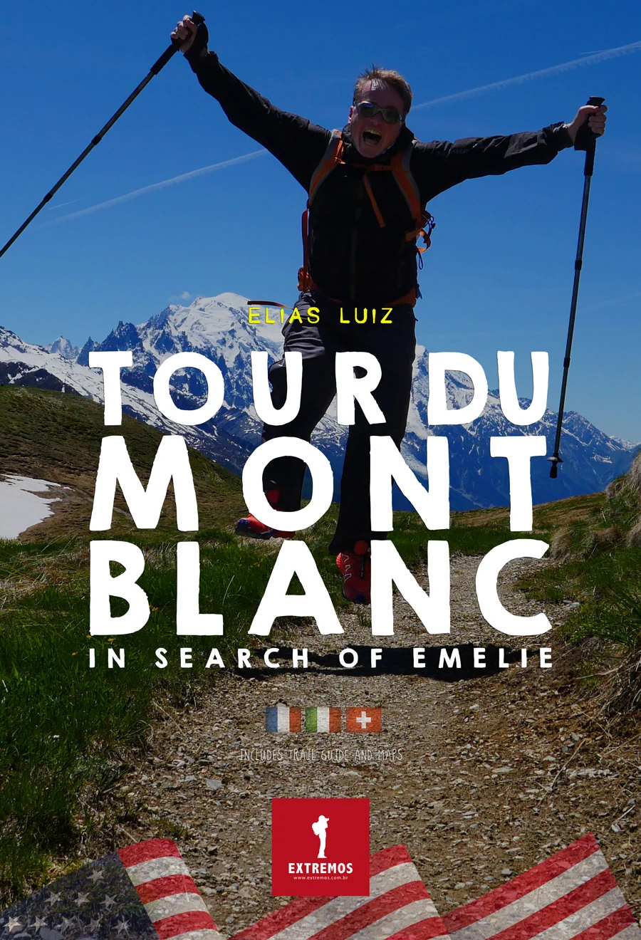 Capa do e-book Tour du Mont Blanc em inglês