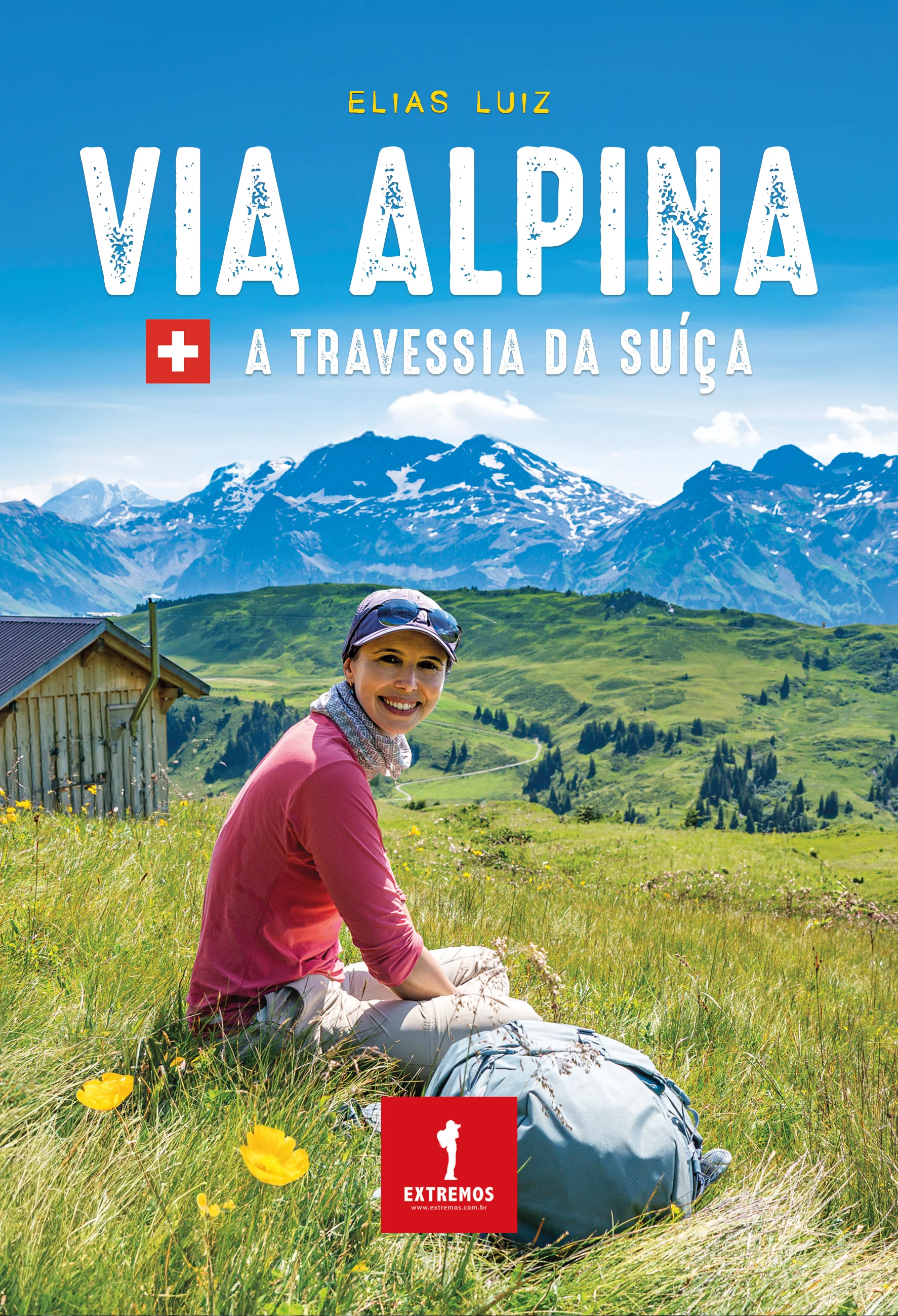 Capa do e-book Via Alpina em português