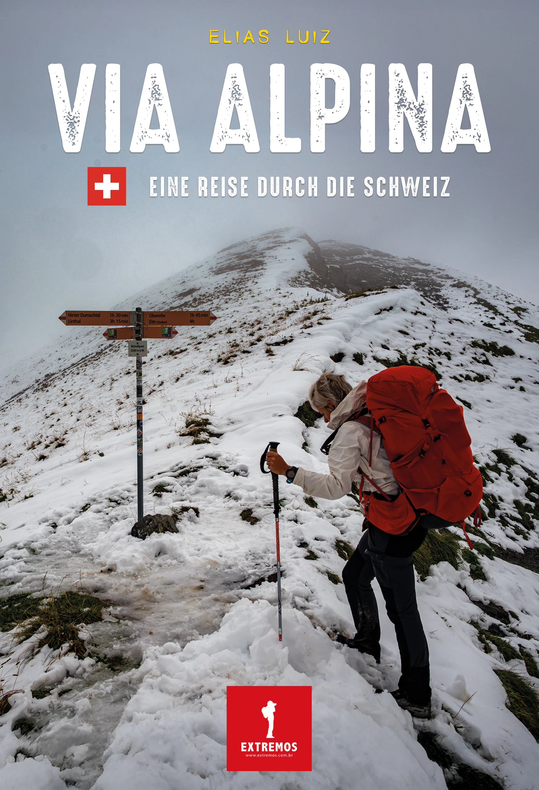 Cover des Via Alpina E-Books auf Deutsch