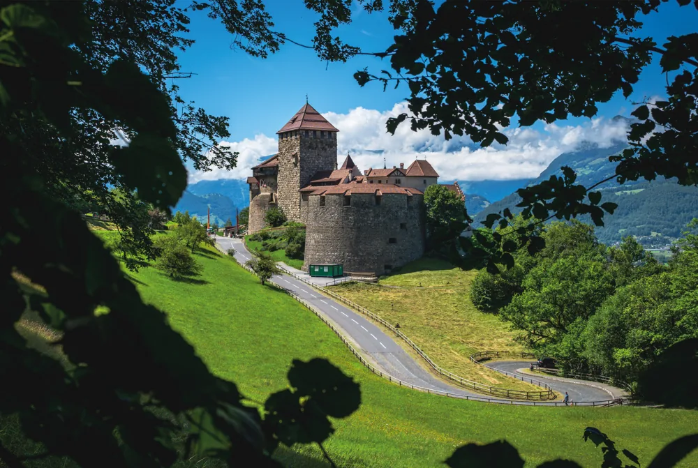 Vaduz · o início da viagem em Liechtenstein